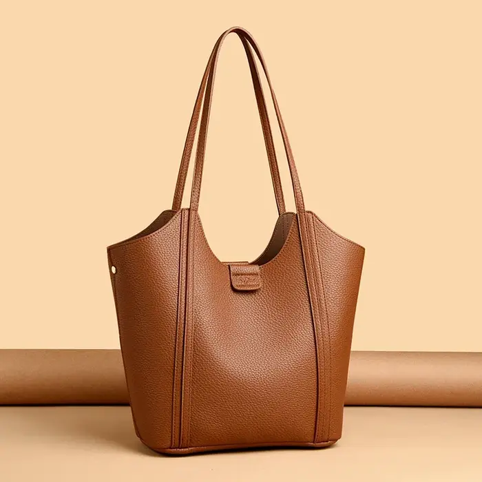 Sac à Main Élégant en Cuir de Qualité pour Femme