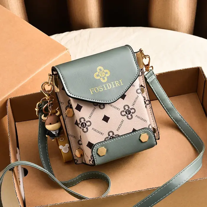 Mini sacs de luxe de styliste pour femmes, pochette latérale, portefeuille pour filles, porte-monnai