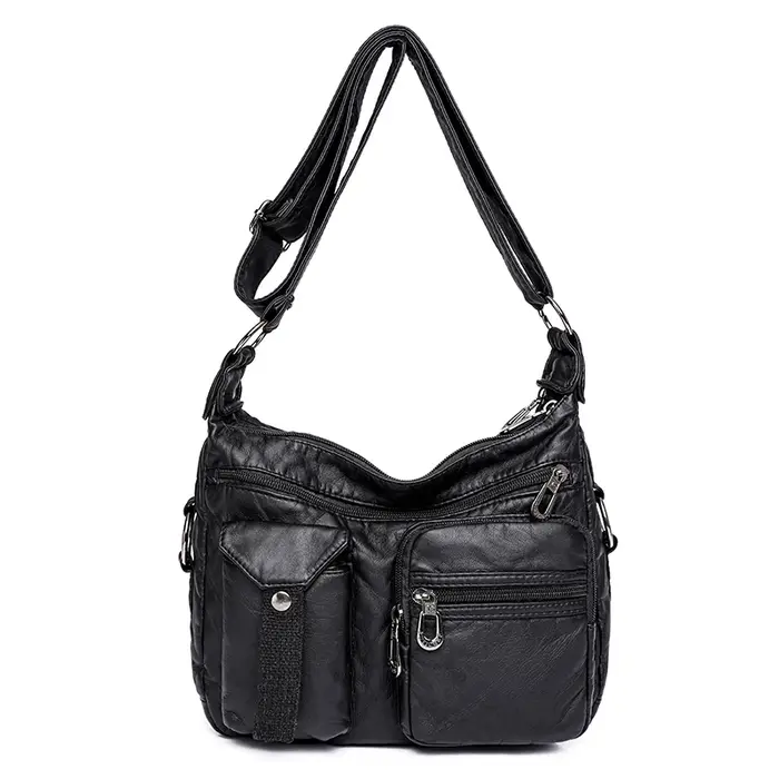 Sac à bandoulière de loisirs en cuir pour femmes, sacs initiés, sac messager polyvalent pour femme, 