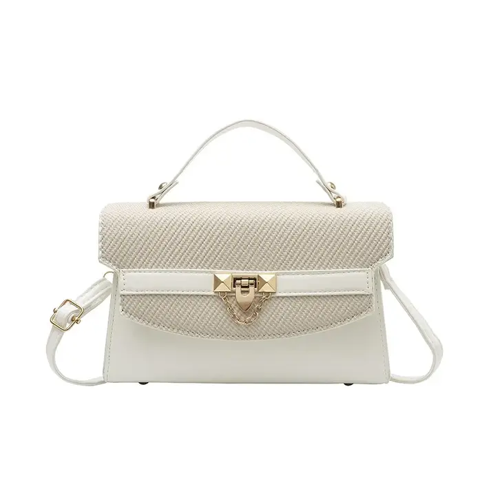 Sac Kelly Color-Block Nouveauté Été 2026 – Sac à Main Fourre-tout Petit Sac Bandoulière Haut de Gamme Tendance pour Femme