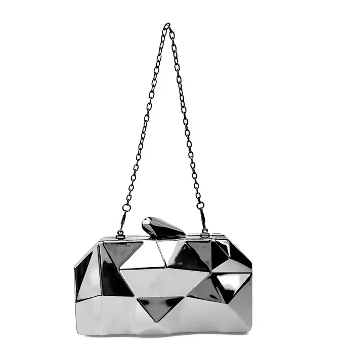 Luxe acrylique brillant boîte Mini pochette Banquet fête de mariage épaule bandoulière dîner sac concepteur pochettes de haute qualité