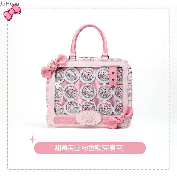 Sac à bandoulière Double épaule bidimensionnel japonais Comic-Con pour femme, sac à bandoulière avec