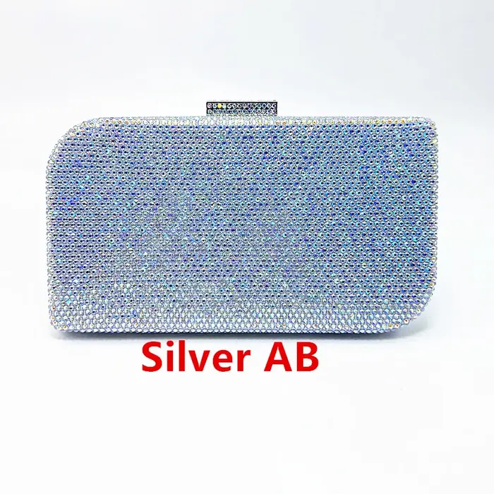 2025 nouveau sac de dîner pochette pleine de diamants Explosions transfrontalières afrique Nigeria adapté pour mariage Banquet fête anniversaire