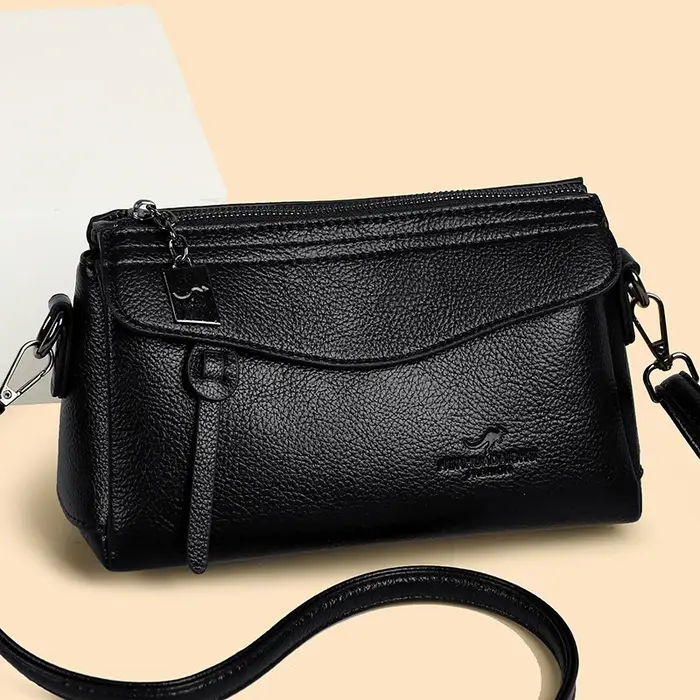 Sac de luxe pour femme en cuir souple
