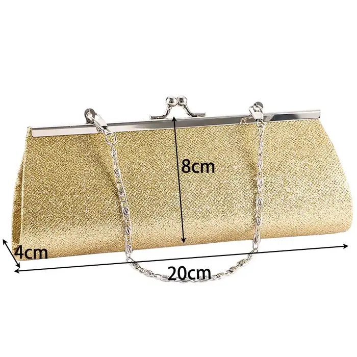 Pochette de soirée scintillante pour mariage