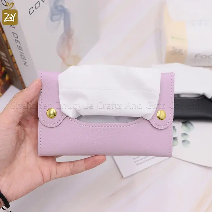 Mini sac à mouchoirs en cuir pu de style japonais