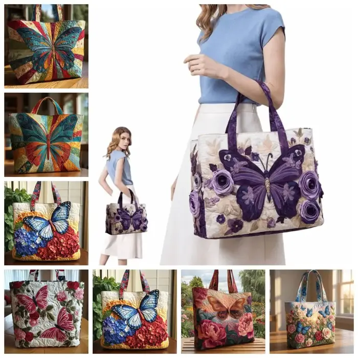 Sac fourre-tout matelassé pour femmes