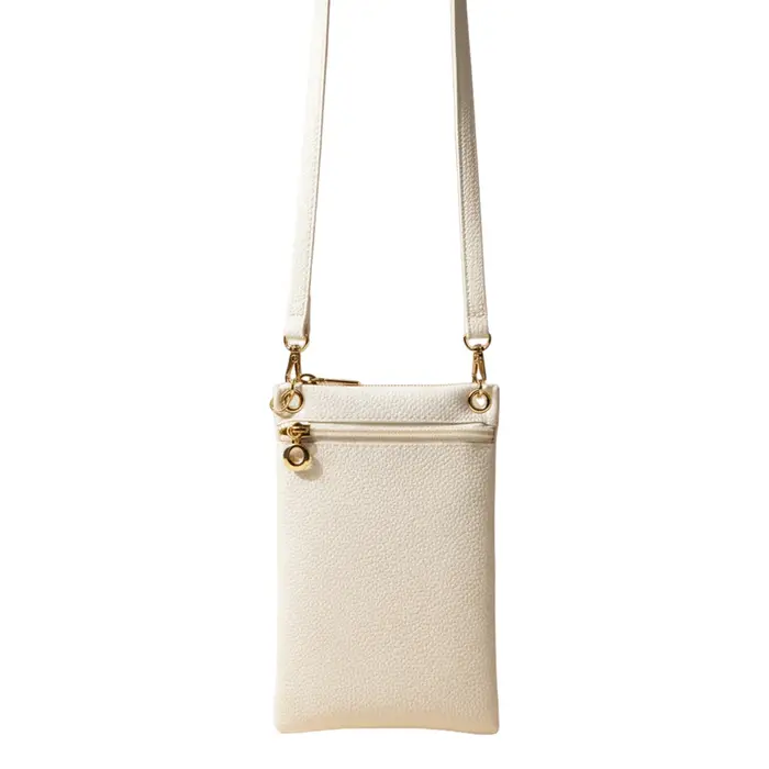 Sac à bandoulière pour femme en texture litchi, sac à main pour usage quotidien