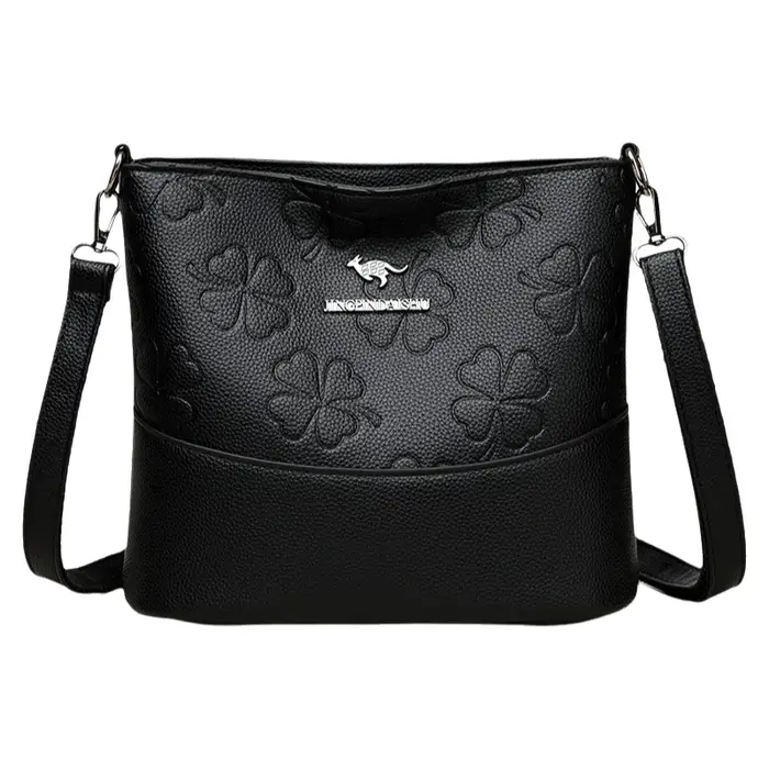 Sac seau tendance pour femme en cuir souple grande capacité