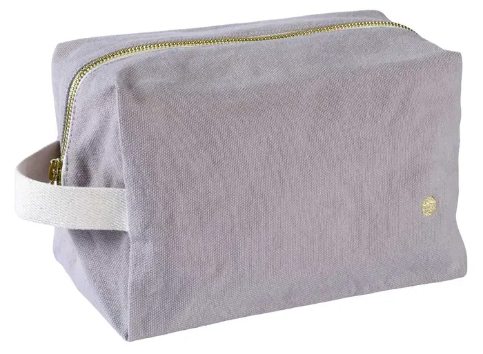 Trousse cube Iona Poivre rose L 14 x 22 x 11