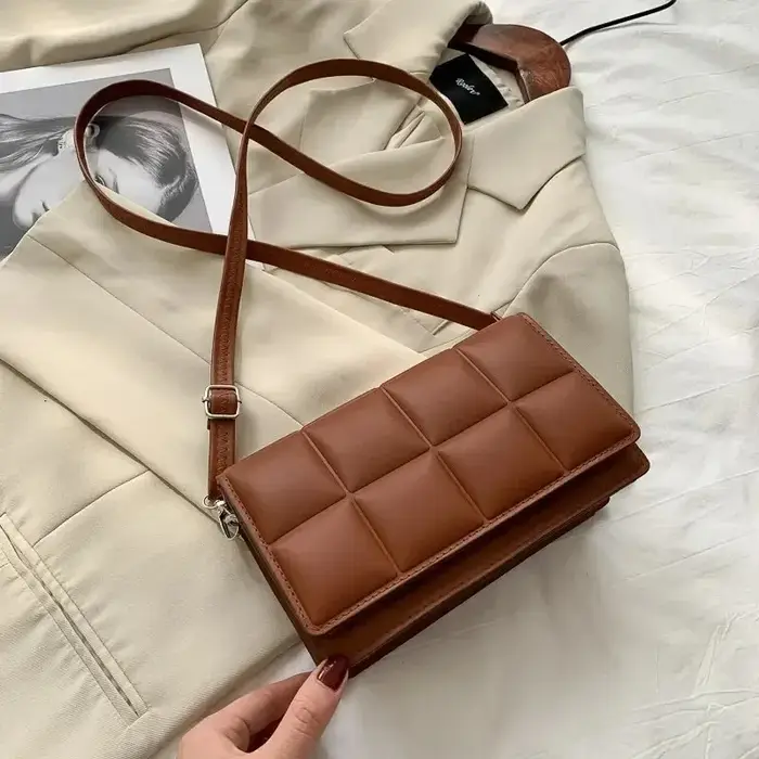 Marque de mode concepteur femmes sac à bandoulière petit cuir PU femme sac