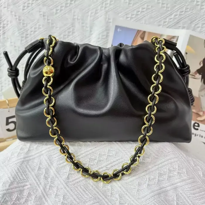Sac à main de luxe pour femmes, sacs à main de marques célèbres, nouveau sac Cloud à double bandouli