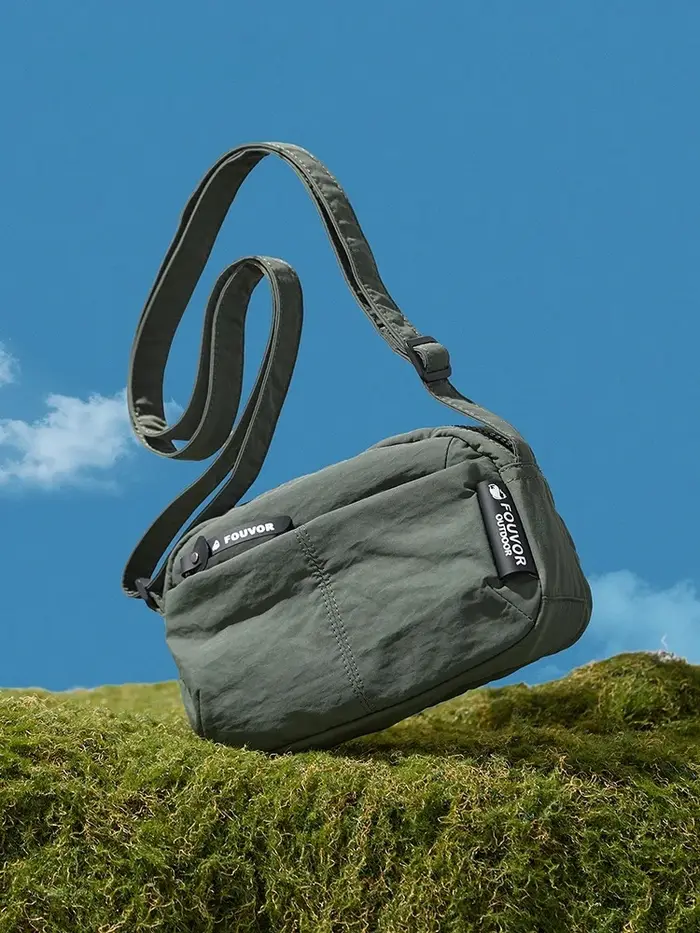 EPOL mode voyage sacs à bandoulière 2025 femme homme unisexe petit sac carré en Nylon imperméable Ou