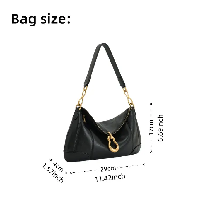 Sac à bandoulière décoratif en métal Jayla 2026JW PEI, sac à main de créateur pour femme