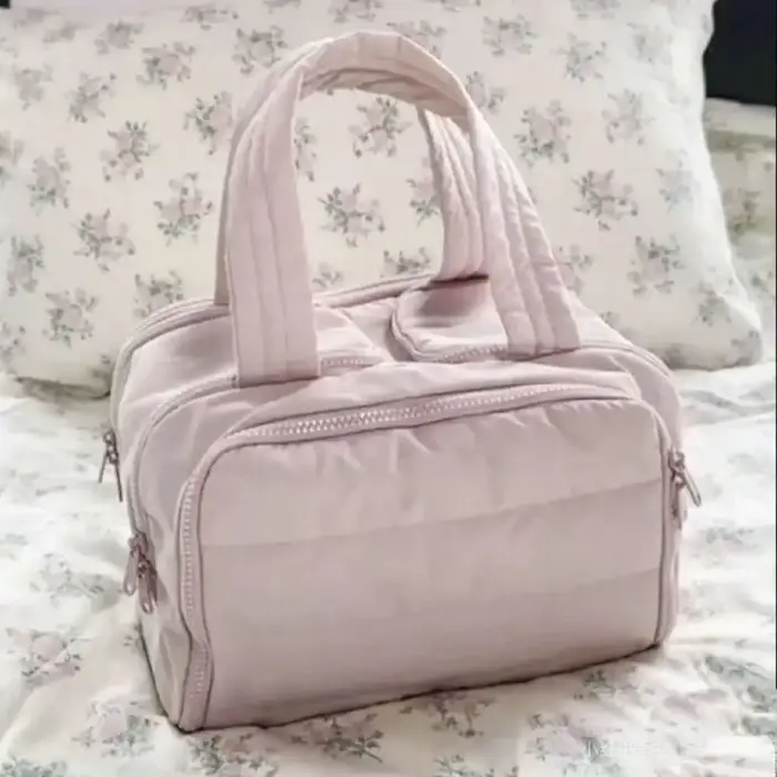 Sac à cosmétiques multi-poches avec fermeture éclair