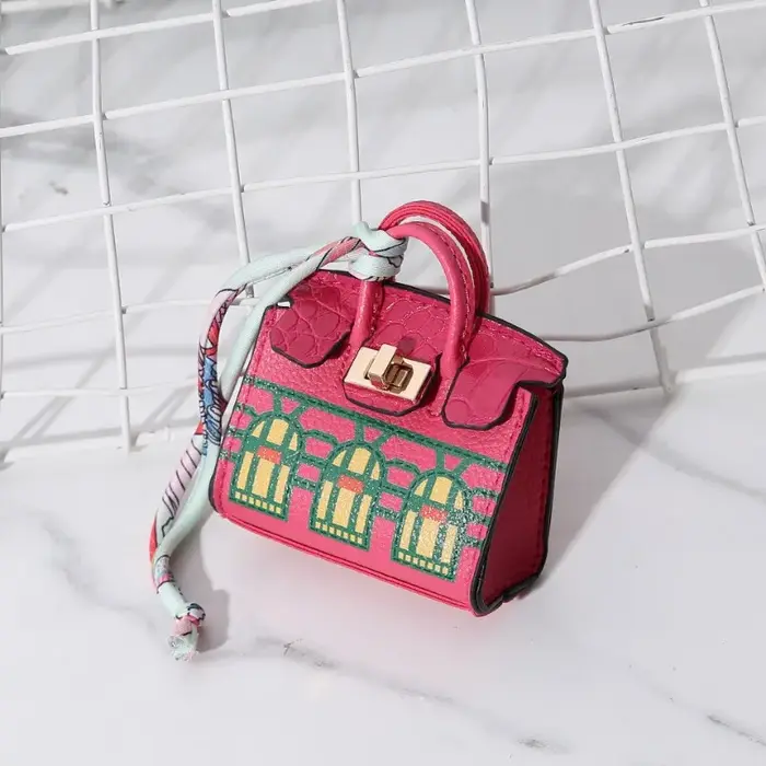 Nouveau mini sac, petit sac à main, portable, avec cordon de transport, sac pour écouteurs Bluetooth