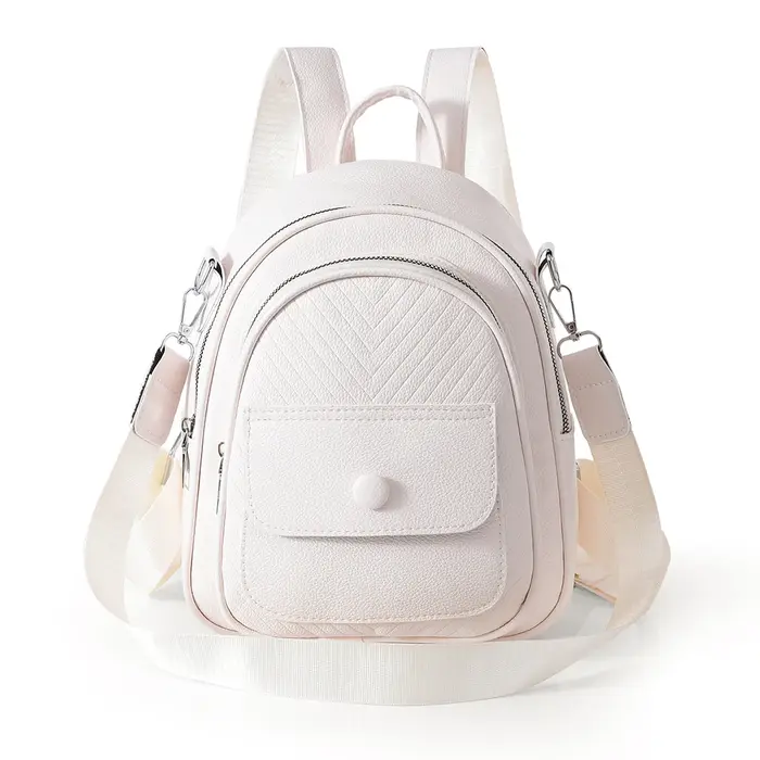 Mini sac à dos tendance en Pu pour femmes