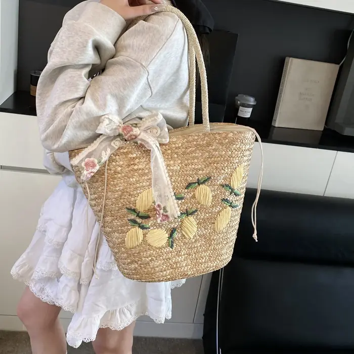 Sac à bandoulière de plage de grande capacité