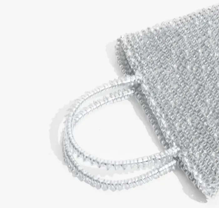 Nouveau sac en tricot à chaîne, design de niche, sac bandoulière/sac à main, petit sac carré populai