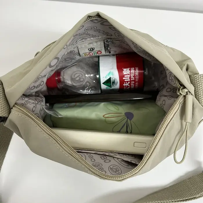Sac à bandoulière en Nylon Ultra-léger pour femmes, large sangle réglable, sac léger pour femmes, fe