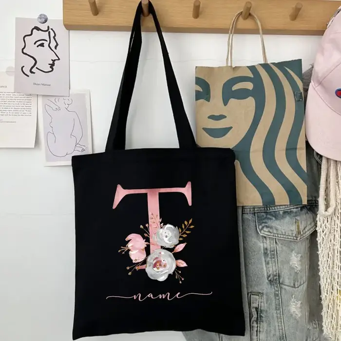 Sac à bandoulière personnalisé avec nom pour femmes