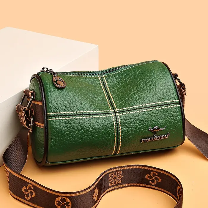 Sacs à main en cuir véritable à motif de pierre pour femmes