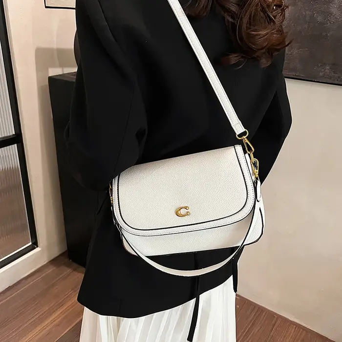 Sac à bandoulière pour femme rétro de luxe