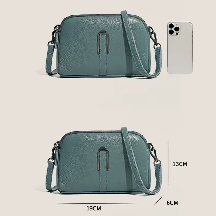 Sac à main de luxe en cuir véritable pour femmes