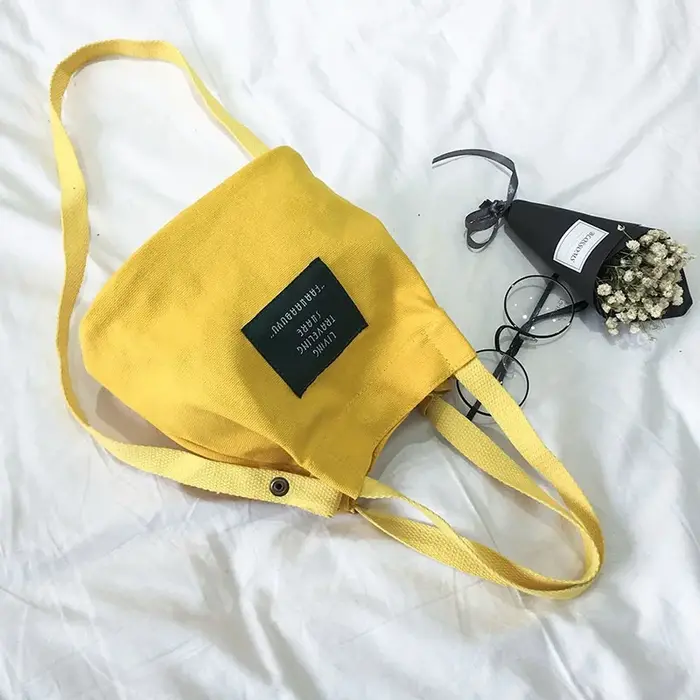 Petit sac à provisions en toile Bgas initié par les femmes