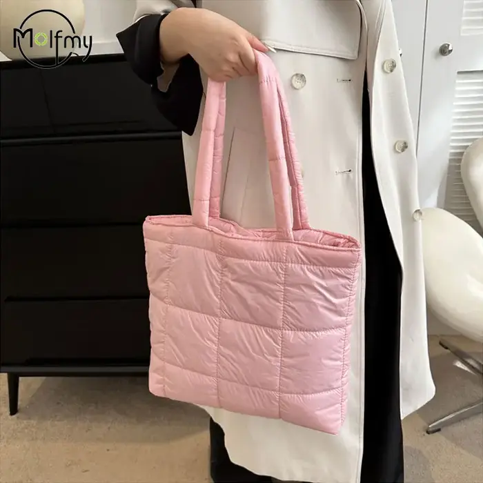Sac à bandoulière rembourré d'hiver pour femmes
