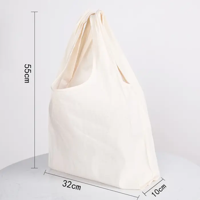 Sac de Shopping en toile écologique pour hommes et femmes