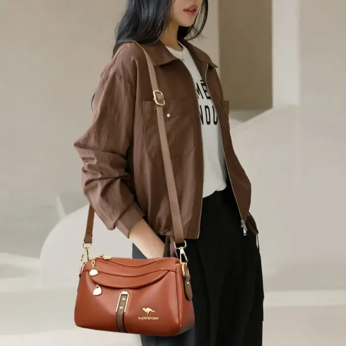 Véritable marque Top qualité en cuir de luxe Sac à main femmes sacs concepteur épaule