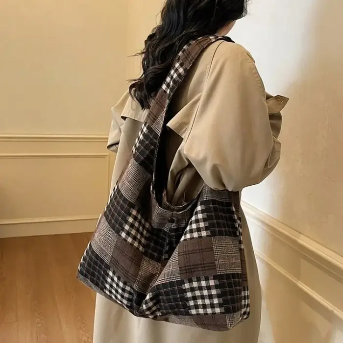 Sac à langer chic et polyvalent à boucles