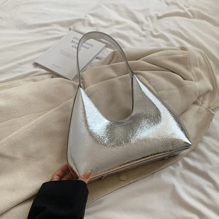 Sac luxe sac à mains femme MOODS-Sac à main en cuir verni pour femme
