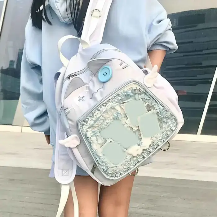 Sac à dos chat mignon pour femme