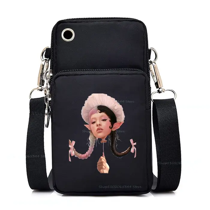 Mini sac à main pour téléphone Melanie Martinez pour femme et homme, sac à bandoulière, album de mus