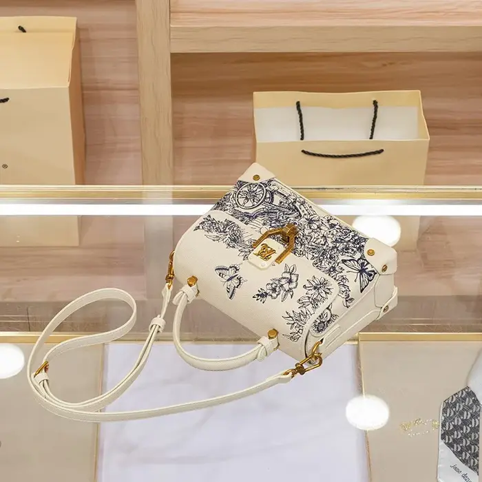 Sac à main élégant en cuir pour femmes - Sacs fourre-tout avec bandoulière
