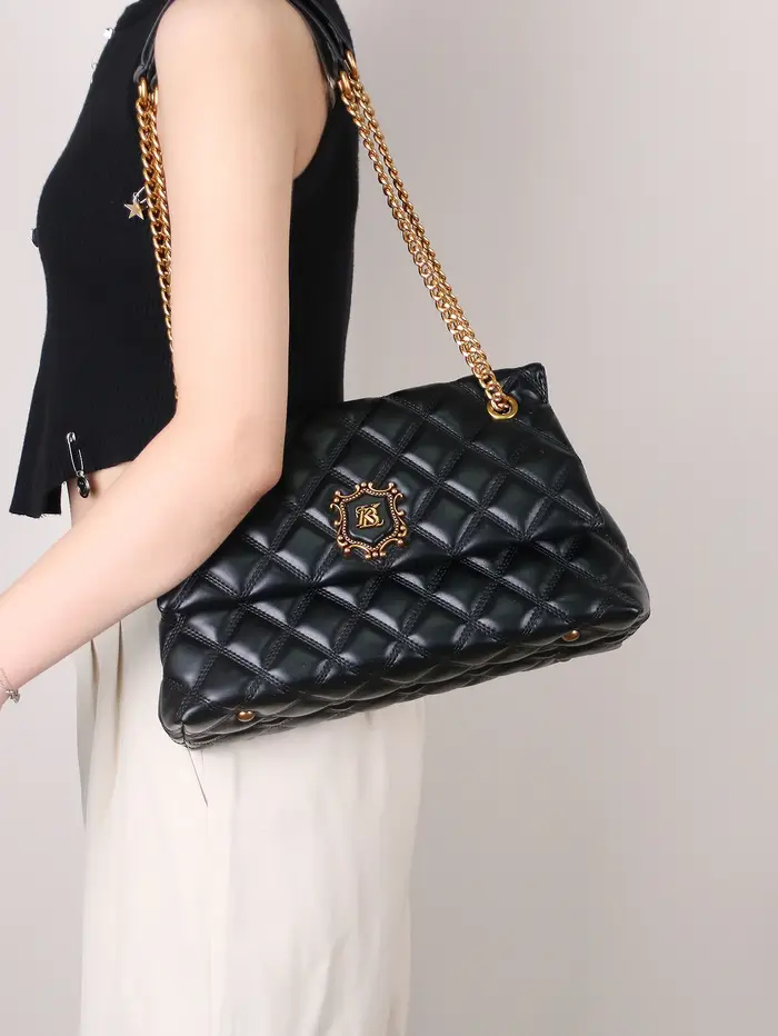 2025 mode nouveau sac à main de luxe Joker tempérament diamant sac à bandoulière haute sens chaîne grande capacité