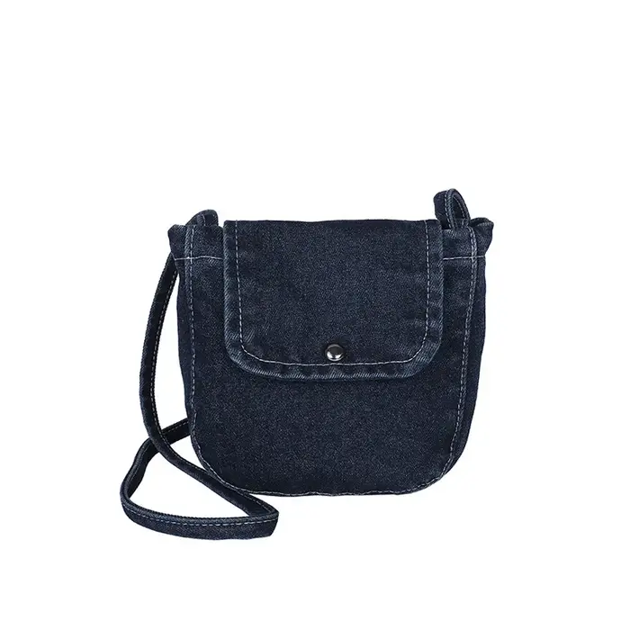 Sac à bandoulière en jean pour femme
