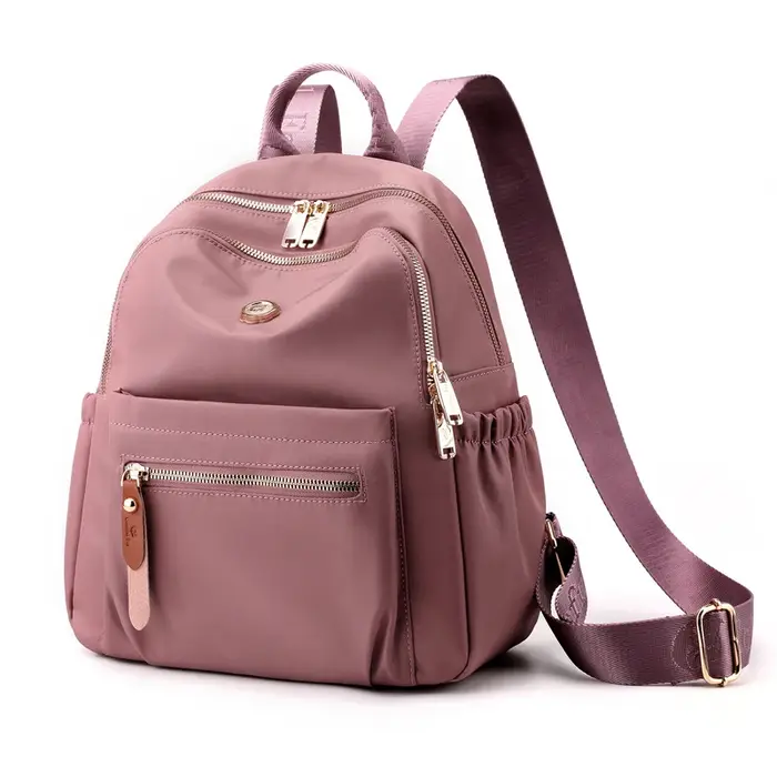 Mode haut de gamme femmes sac à dos grande capacité de livre A4 école sac à dos de haute qualité tissu Durable femme voyage sac à dos sac