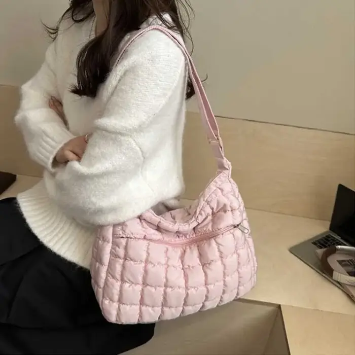 Nouveau Sac à Bandoulière Matelassé 2026 pour Femme