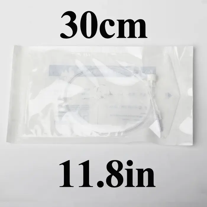 Tube d'extension d'infusion jetable, Tube de raccordement de perfusion 30cm 50cm 100cm 150cm, emball