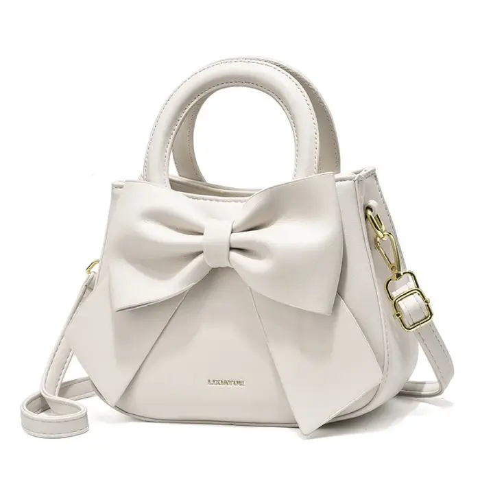 Sac à main élégant et tendance pour femme, nouveau sac bandoulière haut de gamme avec nœud, idéal po