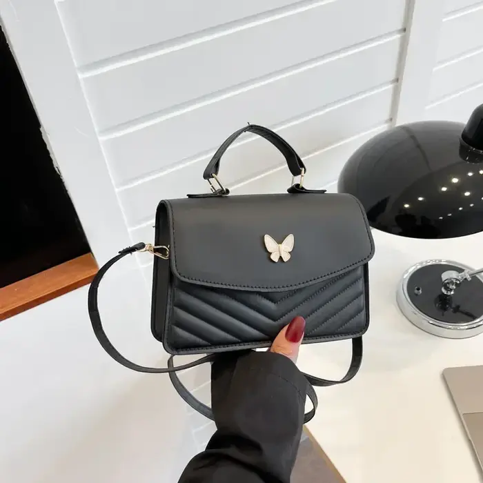 PU polyvalent et à la mode Portable petit sac carré unique épaule sac à bandoulière luxe sac à main De créateur Bolsas De Mujer