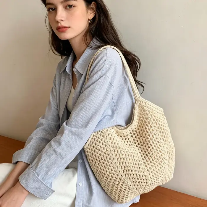 Sacs de plage pour femmes - Sac fourre-tout de plage pour femme