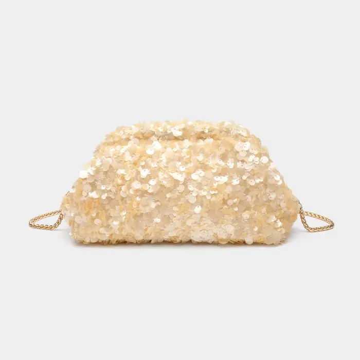 Pochette à paillettes pour femmes