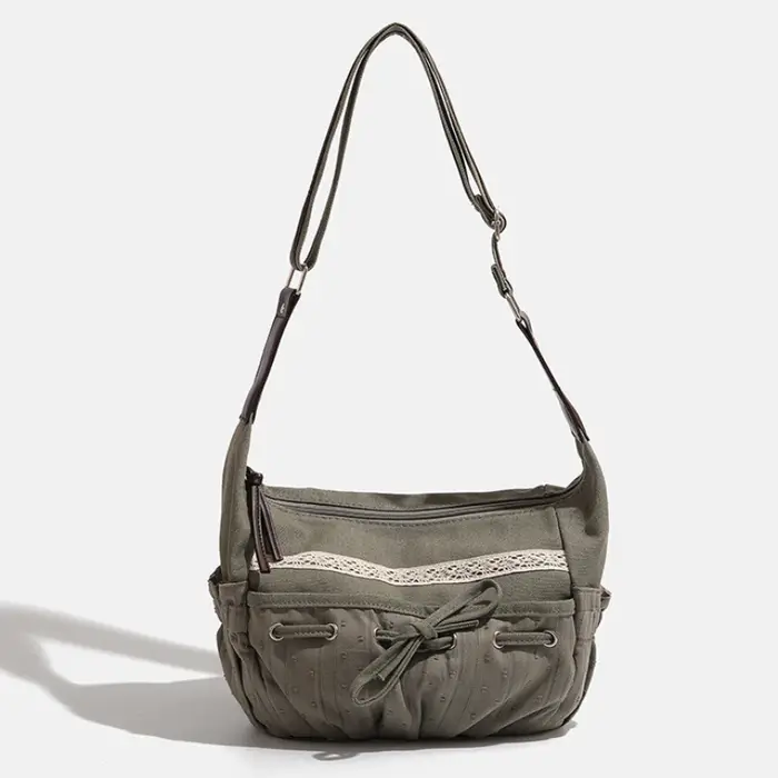 2025 nouveau concepteur femmes sac à bandoulière décontracté Y2K esthétique Streetwear cordon sac à main Vinage sac