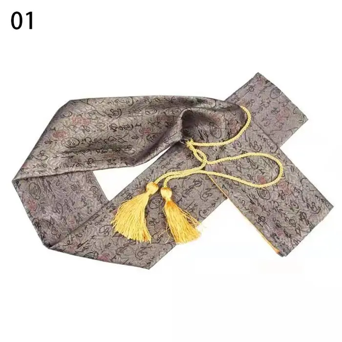 Sacs fourre-tout en soie de Style chinois, sac de rangement pour épée en bambou Katana Kendo, pochet