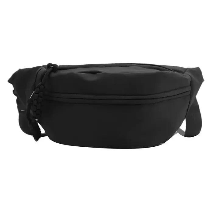Sac de poitrine en toile demi-lune pour femme