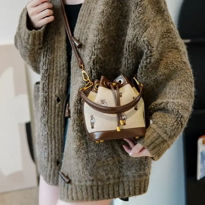 Sac messager à bandoulière de grande capacité pour femme, sac à ati elles initié, déterminer la proximité, Wstring E27
